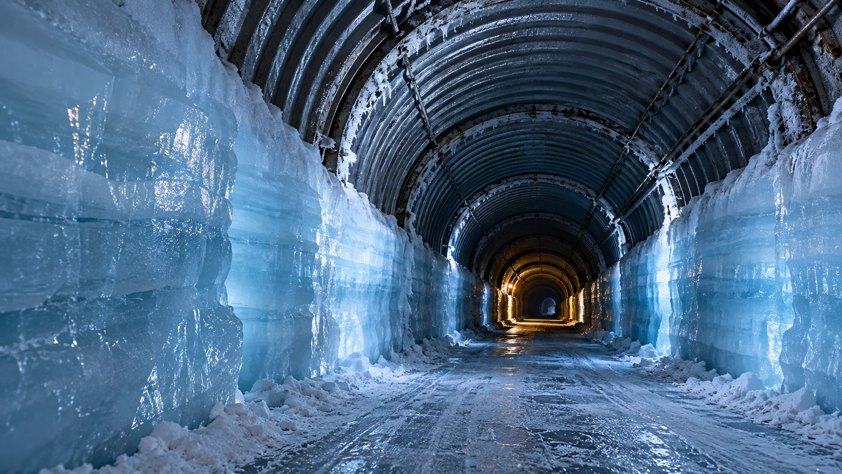 The Military Base Buried Beneath The Ice — Camp Century, Greenland Ice Sheet, Greenland