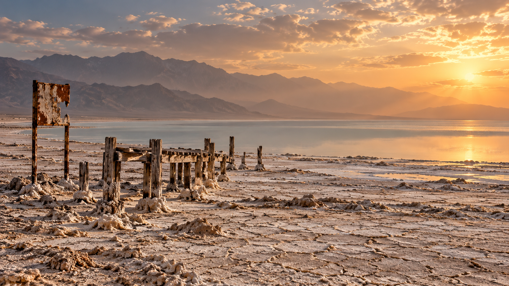 Salton Sea: California's Accidental Lake and Its Fading Resorts — Salton Sink, Imperial and Riverside counties, southeastern California, California