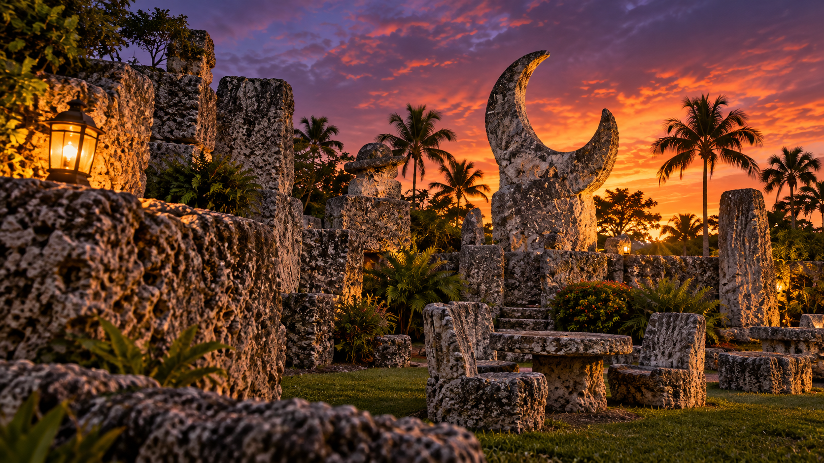 Coral Castle: One Man, 1,100 Tons, No Explanation — unincorporated Miami-Dade County, Florida