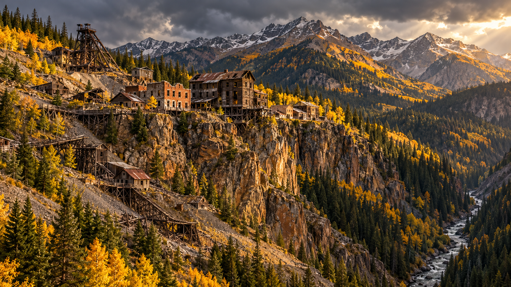 Gilman: Colorado’s Cliffside Toxic Ghost Town — Gilman, Colorado