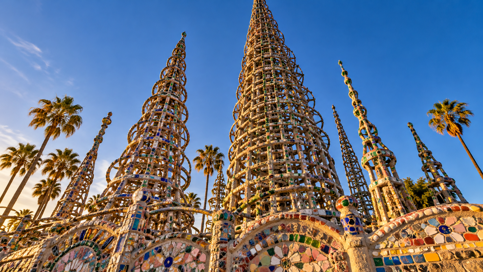 Watts Towers: The Load Test That Saved Them — Los Angeles, California