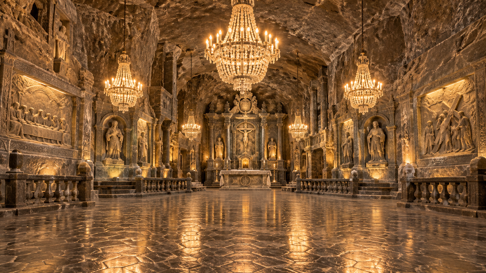 Wieliczka: The Cathedral Carved From Salt — Wieliczka, Poland
