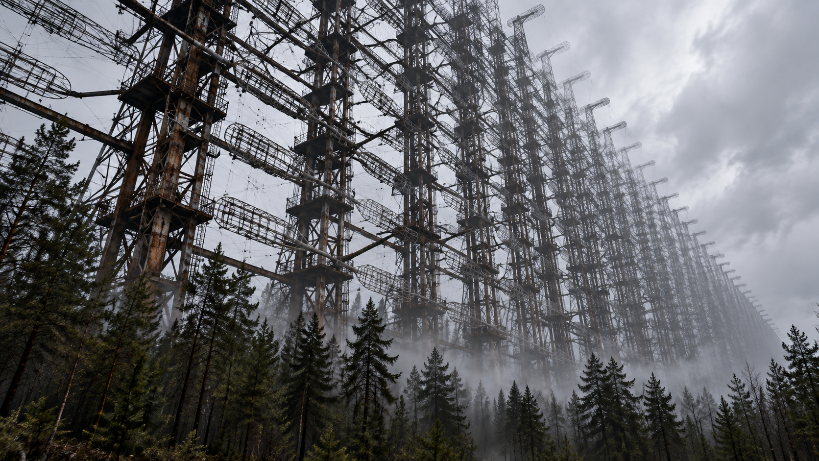 Duga: The Russian Woodpecker Near Chernobyl — Chernobyl Exclusion Zone, Kyiv Oblast, Ukraine, Ukraine